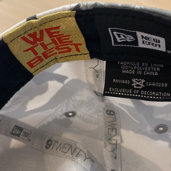 MLB Marlins DJ Khaled 9Twenty New Era Cap. New Gray/White - Picture 5 of 6